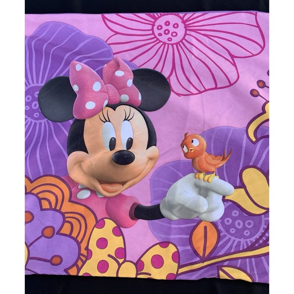 Minnie Mouse Standard Pillowcase It's Playtime With Bird - Picture 3 of 6